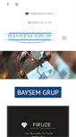 Mobile Screenshot of baysem.com.tr