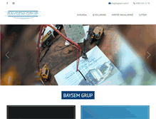 Tablet Screenshot of baysem.com.tr